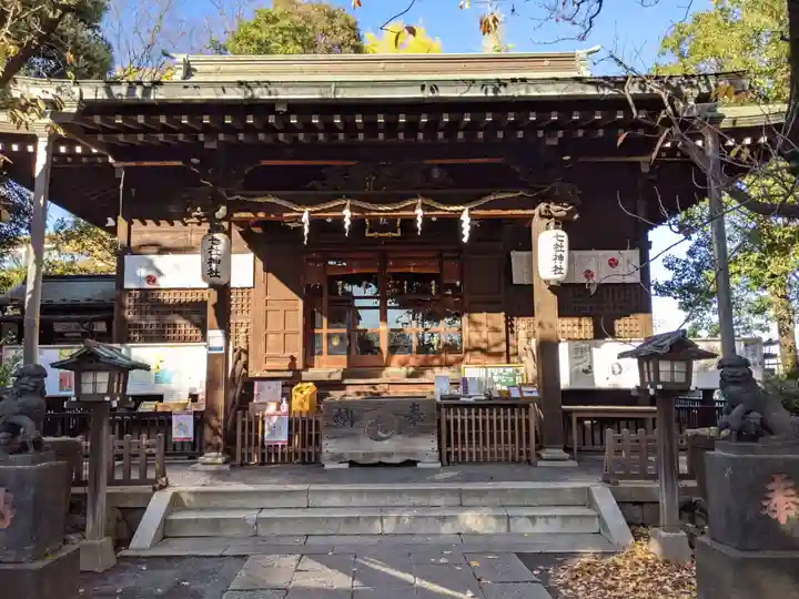 七社神社の本殿・本堂