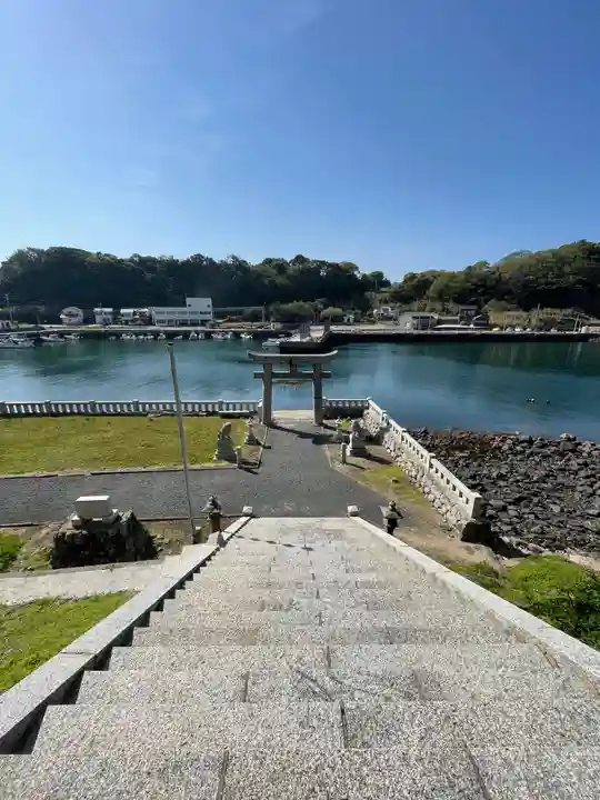 田島神社の鳥居