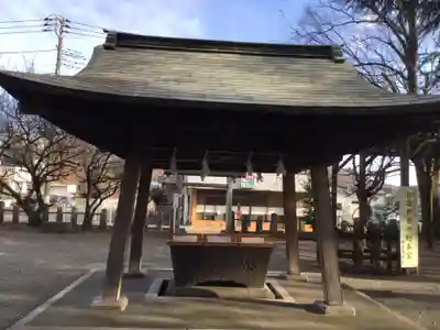 桐生天満宮の手水舎