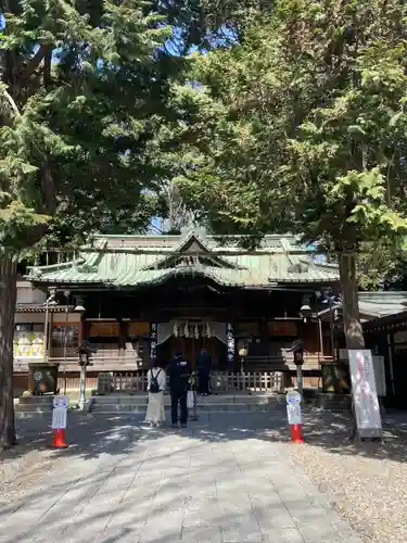 調神社の本殿