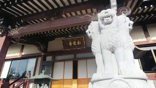 松林寺の狛犬