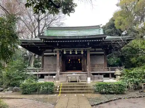 奥澤神社の本殿・本堂