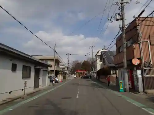 志貴縣主神社の周辺