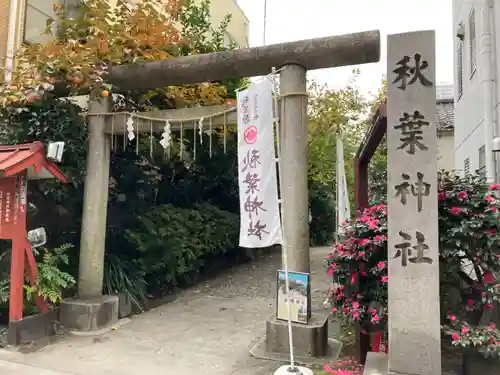 秋葉神社の鳥居