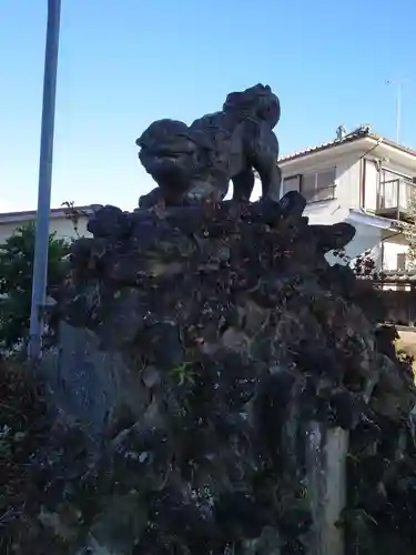 境香取神社の狛犬