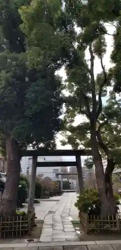 小村井 香取神社の鳥居