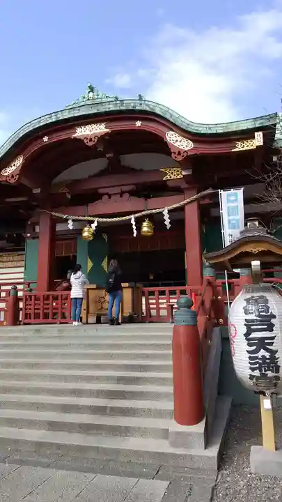 亀戸天神社の本殿・本堂