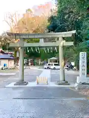 穴澤天神社の鳥居