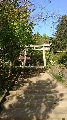 上山八幡宮の鳥居
