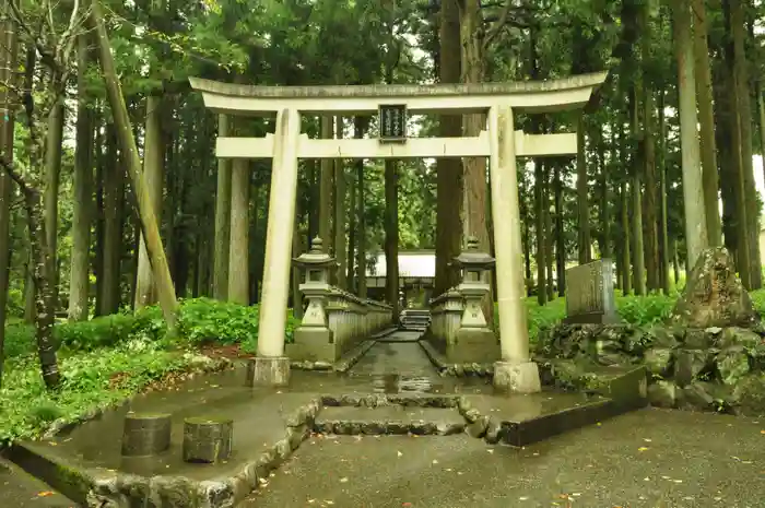 山宮浅間神社の鳥居