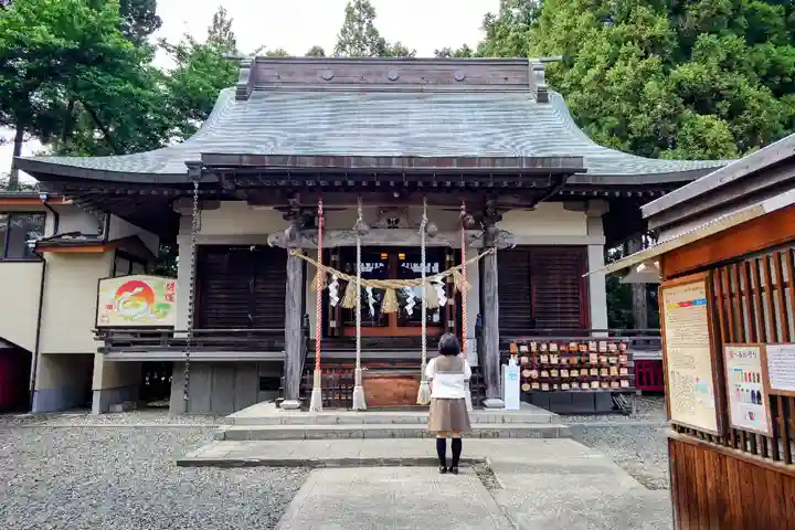 中田神社の本殿・本堂