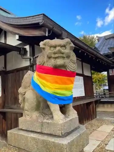 姫嶋神社の狛犬