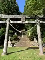 岩井川神社の鳥居