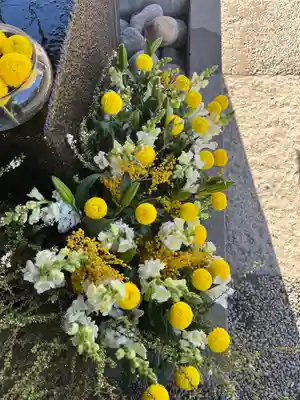 上尾御嶽神社の手水舎