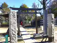 山王厳島神社の鳥居