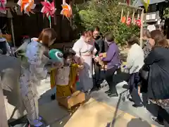 滑川神社 - 仕事と子どもの守り神(福島県)