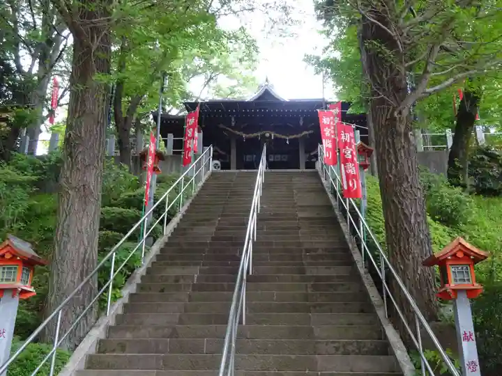 弥生神社の本殿・本堂