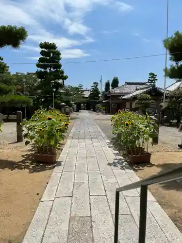常楽寺の庭園