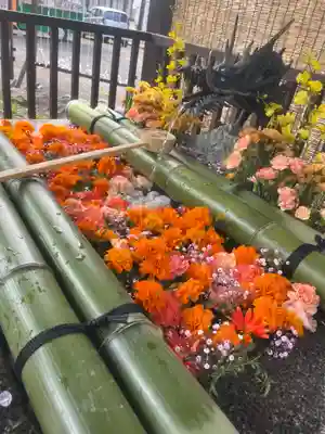 豊平神社の手水舎