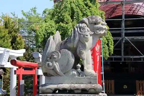 大鏑神社の狛犬