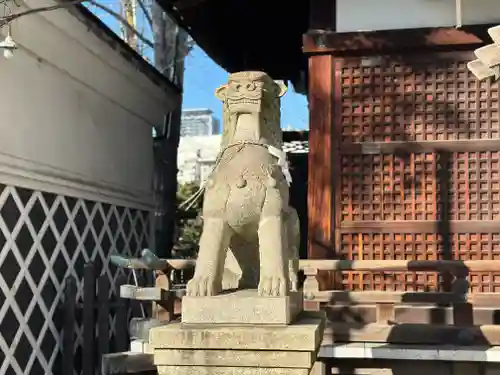 比賣許曾神社の狛犬