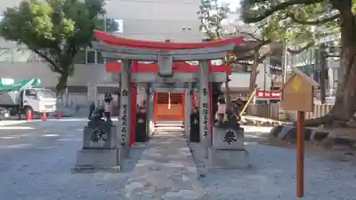 警固神社の鳥居
