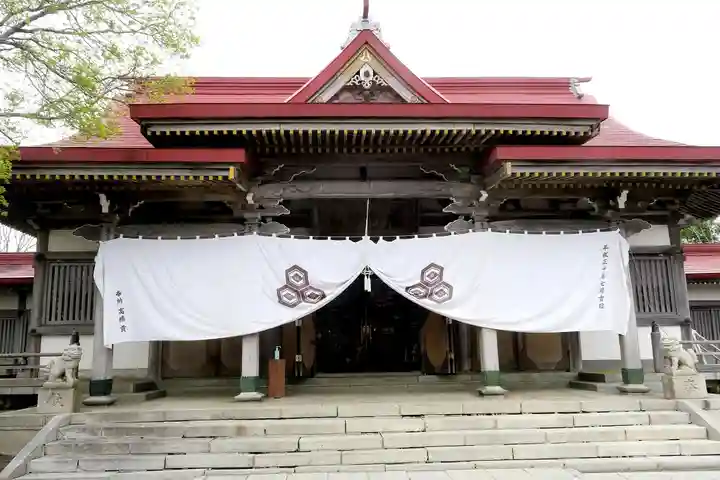 釧路一之宮 厳島神社の本殿・本堂