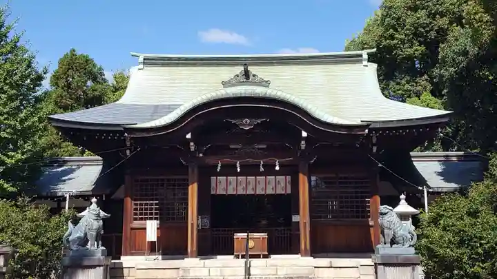 溝旗神社(肇國神社)の本殿・本堂