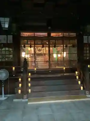 溝旗神社（肇國神社）の本殿・本堂