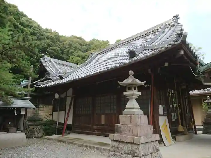 山口八幡社の本殿・本堂