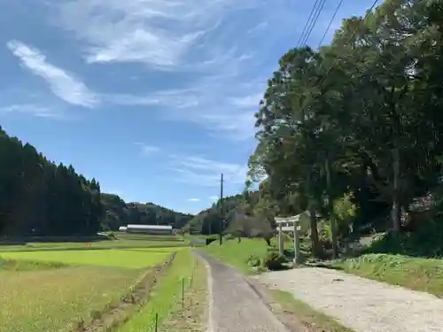 熊野神社の鳥居