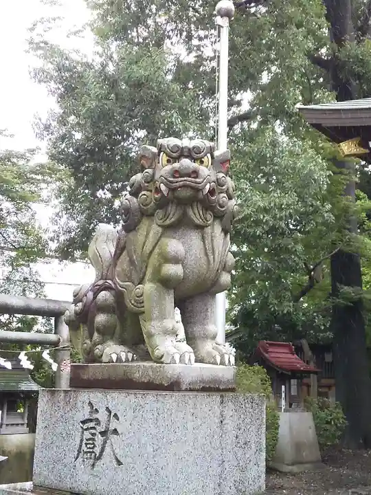 熊野神社の狛犬