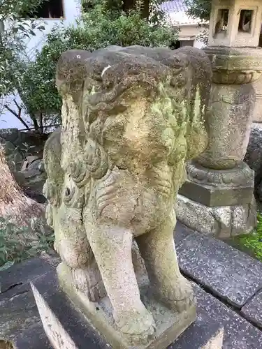 日出神社の狛犬