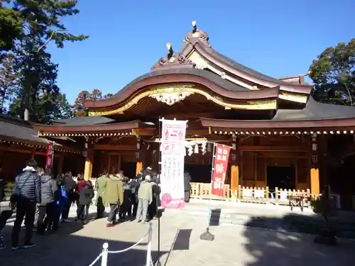 亀ケ池八幡宮の本殿・本堂