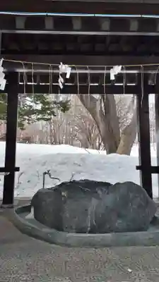 月寒神社の手水舎