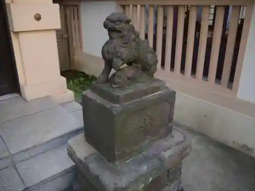 高輪神社の狛犬