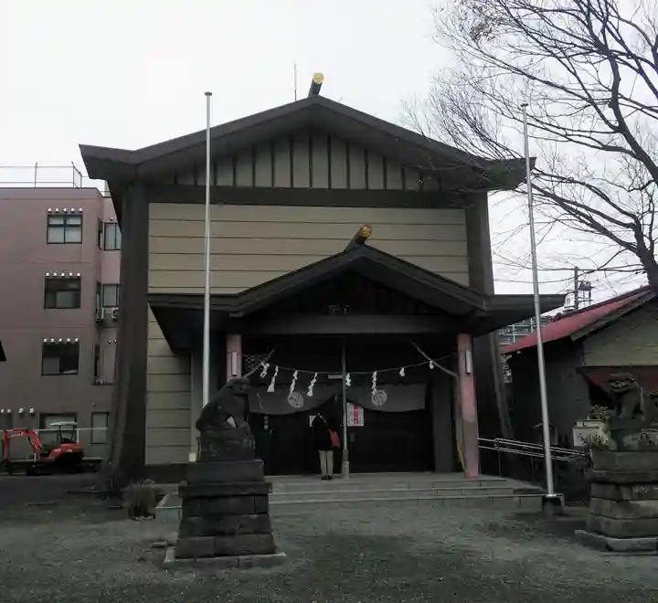 日野八坂神社の本殿・本堂