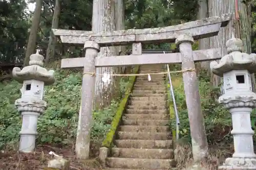 野野宮神社の鳥居