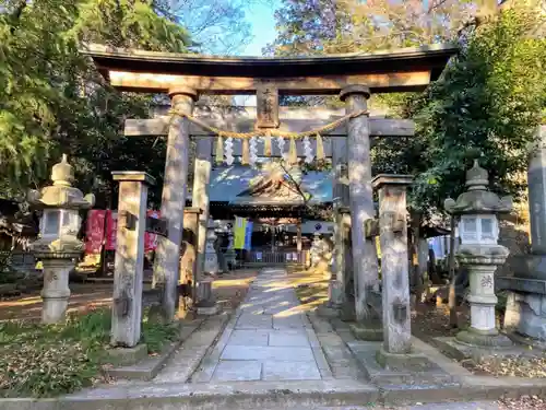 沓掛香取神社の鳥居