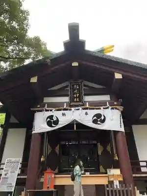 稲毛神社の本殿・本堂