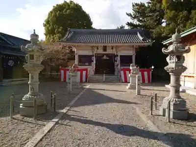 二本木八幡社の本殿・本堂