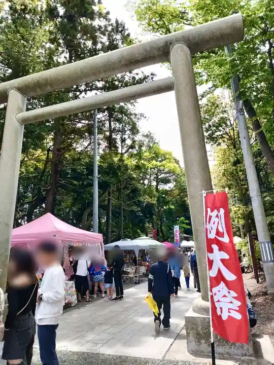 諏訪八幡神社のお祭り