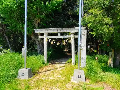 石神社の鳥居