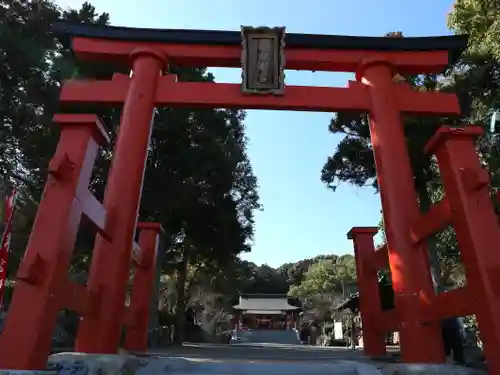 龍田大社の鳥居