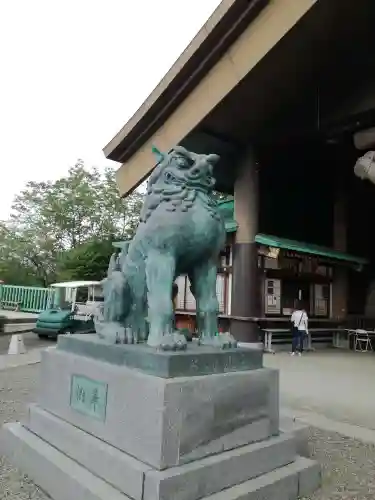 常陸国出雲大社の狛犬