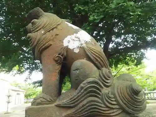 吾妻神社（木更津市）の狛犬