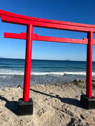 伊古奈比咩命神社の鳥居