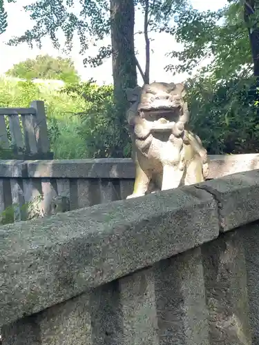 若宮神明社の狛犬