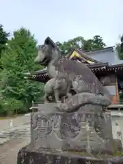 女化神社の狛犬