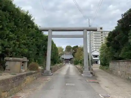 神明神社の鳥居